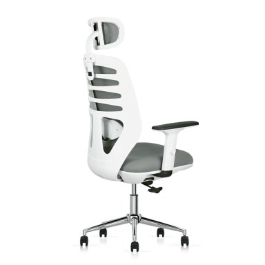 SILLA GIRATORIA ERGONÓMICA PRESIDENCIAL LED COLOR GRIS OFIDEAS - 3