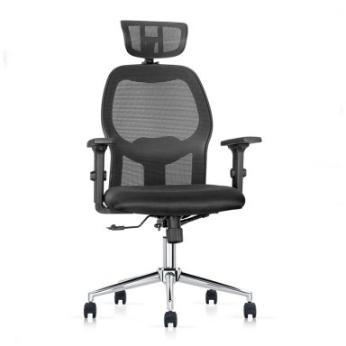 SILLA GIRATORIA ERGONÓMICA PRESIDENCIAL MONACO COLOR NEGRO OFIDEAS