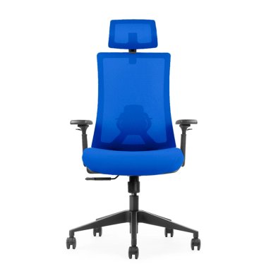 SILLA GIRATORIA ERGONÓMICA PRESIDENCIAL BOSTON COLOR AZUL OFIDEAS