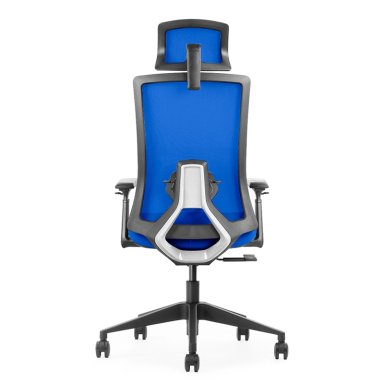SILLA GIRATORIA ERGONÓMICA PRESIDENCIAL BOSTON COLOR AZUL OFIDEAS - 4