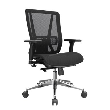SILLA ERGONÓMICA RECLINABLE STAR GERENTE NEGRO OFIDEAS