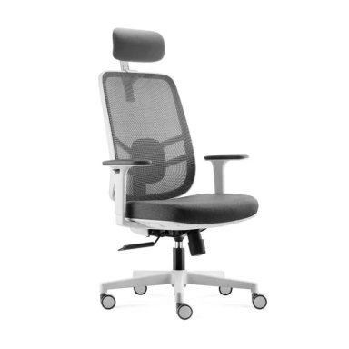 SILLAS GIRATORIA ERGONÓMICA PRESIDENCIAL ELITE COLOR GRIS OFIDEAS