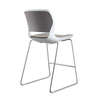 SILLA BAR BRIGTH ALTA COLOR GRIS CLARO OFIDEAS - 2