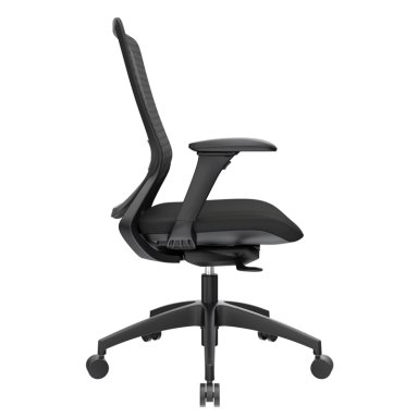 SILLA ERGONÓMICA RECLINABLE SLIDER BRAZO 4D. LOOP GERENCIAL NEGRO OFIDEAS - 2