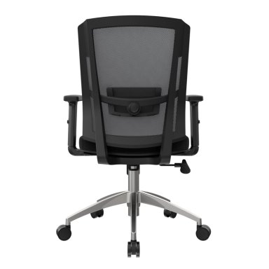 SILLA ERGONÓMICA RECLINABLE DELPHI II GERENTE 3D. ALUMINIO NEGRO OFIDEAS - 3