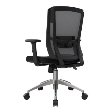 SILLA ERGONÓMICA RECLINABLE DELPHI II GERENTE 3D. ALUMINIO NEGRO OFIDEAS - 4