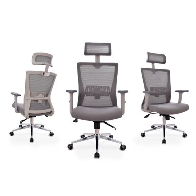 SILLA ERGONÓMICA KEN GRIS MECANISMO LAB OFIDEAS - 5
