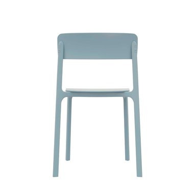 SILLA DE COMEDOR DISEÑO CLAY AZUL OFIDEAS - 4
