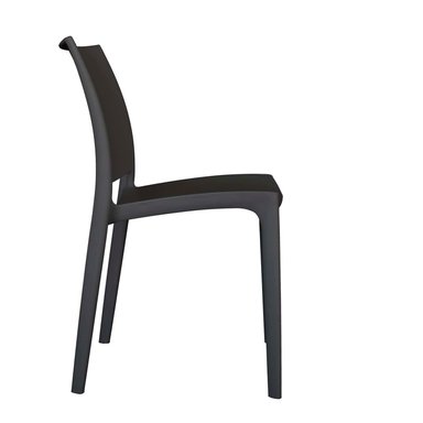 SILLA DE COMEDOR DISEÑO KIRO NEGRO OFIDEAS - 3