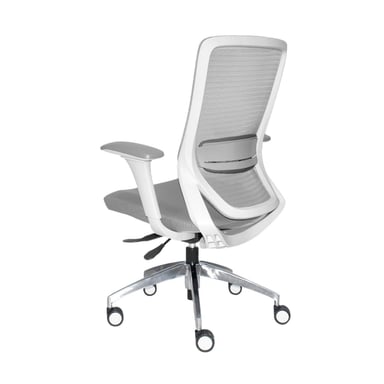 SILLA ERGONÓMICA LOOP GERENTE 4D ALUMINIO GRIS OFIDEAS - 4