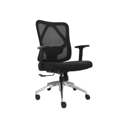 SILLA ERGONÓMICA ENKO GERENTE ALUMINIO NEGRO OFIDEAS - 1