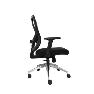 SILLA ERGONÓMICA ENKO GERENTE ALUMINIO NEGRO OFIDEAS - 3