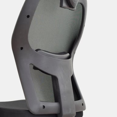 SILLA ERGONÓMICA NORUEGA GERENTE ALUMINIO NEGRO OFIDEAS - 4