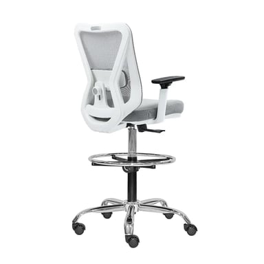 SILLA SMART PREMIUM CAJERO ERGONÓMICA BC AC GRIS OFIDEAS - 3