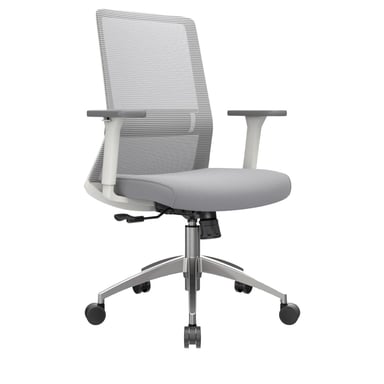 SILLA ERGONÓMICA EMBODY GERENTE ALUMINIO GRIS OFIDEAS - 1