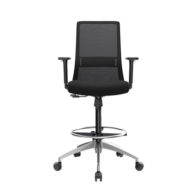 SILLA CAJERO TWIST ERGONÓMICA NEGRO BA AC OFIDEAS - 2