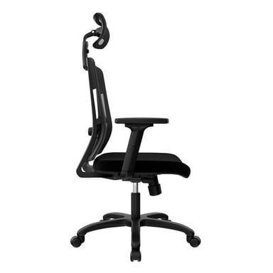 SILLA ERGONÓMICA DELPHI II PRESIDENTE SYNCRO BRAZOS 1D NYLON NEGRO OFIDEAS - 3