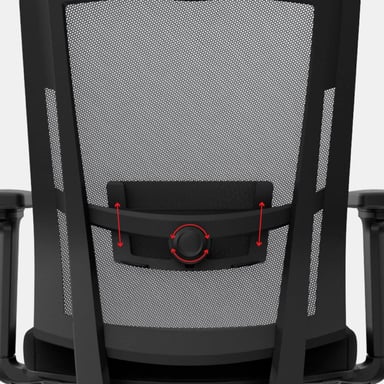 SILLA ERGONÓMICA DELPHI II PRESIDENTE SYNCRO BRAZOS 1D NYLON NEGRO OFIDEAS - 7
