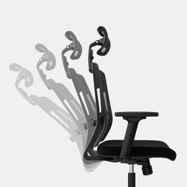 SILLA ERGONÓMICA DELPHI II PRESIDENTE SYNCRO BRAZOS 1D NYLON NEGRO OFIDEAS - 8
