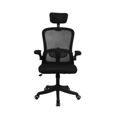 SILLA GIRATORIA EVOK BRAZOS ABATIBLES NEGRO OFIDEAS - 2