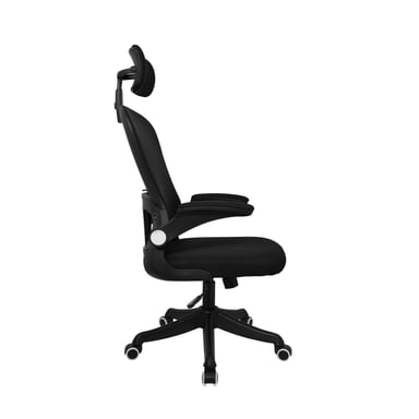 SILLA GIRATORIA EVOK BRAZOS ABATIBLES NEGRO OFIDEAS - 3