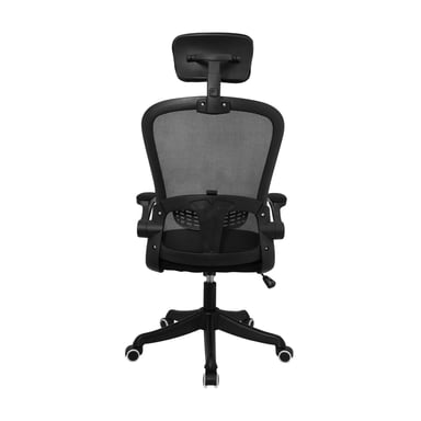 SILLA GIRATORIA EVOK BRAZOS ABATIBLES NEGRO OFIDEAS - 4
