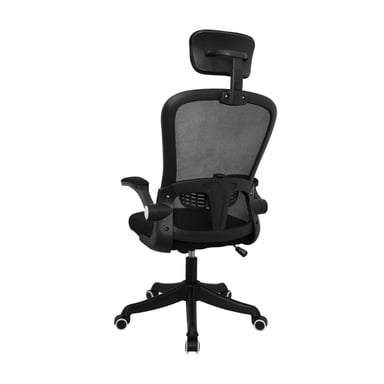 SILLA GIRATORIA EVOK BRAZOS ABATIBLES NEGRO OFIDEAS - 5