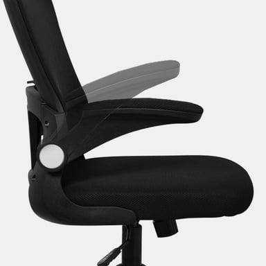 SILLA GIRATORIA EVOK BRAZOS ABATIBLES NEGRO OFIDEAS - 7