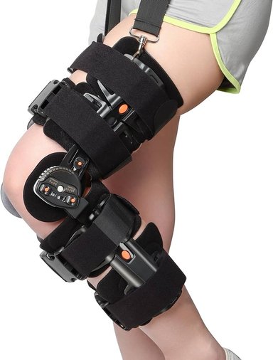 ACCESORIO MÉDICO KHALIS BRACE DE RODILLA CON RELOJ ARTICULADO