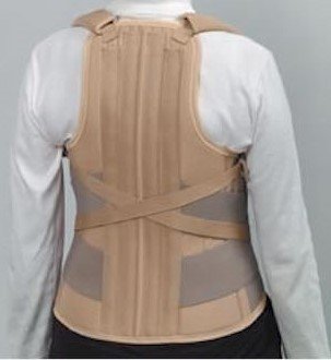 FAJA DORSO LUMBAR KHALIS SEMIRRÍGIDA DE SILICONA