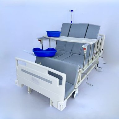 CAMA CLINICA KHALIS MANUAL DE 4 MANIVELAS