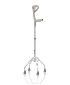 BASTÓN KHALIS DE CODO CON 4 PATAS