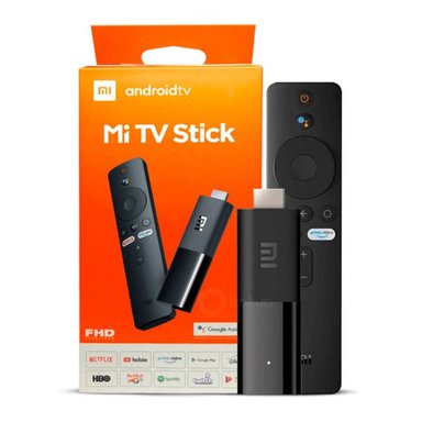 XIAOMI MI TV STICK CON ANDROID TV 9.0 XIAOMI GOOGLE, NETFLIX,YOUTUBE,NEGRO
