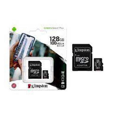 MICRO SD KINGSTON 128GB MEMORIA CLASE 10 - 1