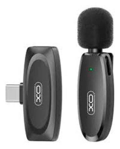 MICRÓFONO INALÁMBRICO XO-MKF08A ENTRADA TIPO C NEGRO
