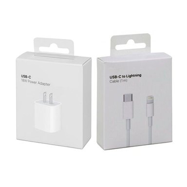 CARGADOR 18W + CABLE USB-C PARA IPHONE 12/ 12 PRO - 2