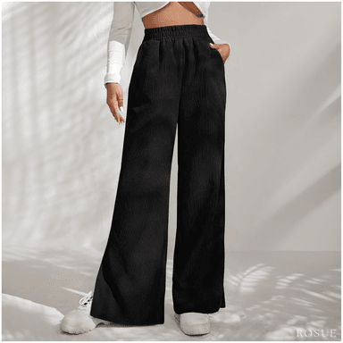 PANTALÓN MUJER ROSUE CORDUROY ELEGANTE - 1