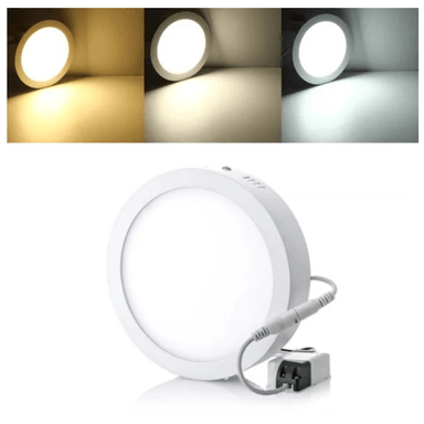 FOCO BLANCO LED LUCES 3 COLORES