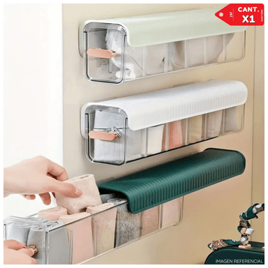 CAJA DE ALMACENAMIENTO MULTIFUNCIONAL SIN PERFORACIONES COLOR ALEATORIO