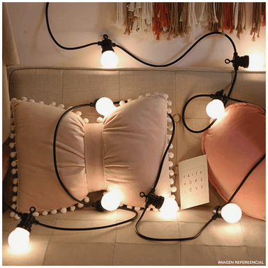 GUIRNALDA BLANCO LUCES LED 5M 10 FOCOS