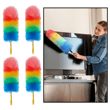 PACK X 2 PLUMERO DE LIMPIEZA ATRAPA POLVO PALO EXTENSIBLE