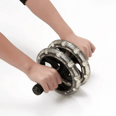 RUEDA ABDOMINAL DE DOBLE RUEDA FITNESS Y ENTRENAMIENTO - 3