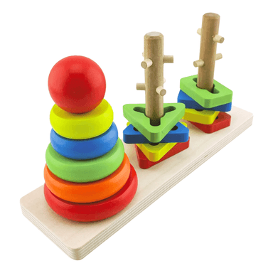 JUGUETE DIDÁCTICO DE MADERA PARA NIÑOS - 3