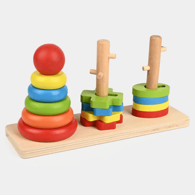 JUGUETE DIDÁCTICO DE MADERA PARA NIÑOS - 4