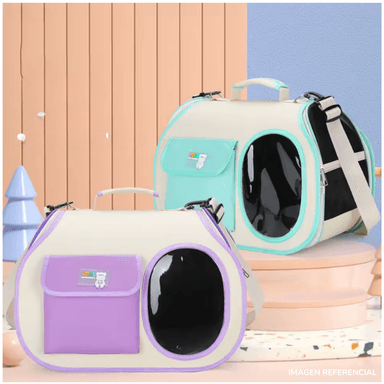 BOLSO TRANSPORTADOR PARA MASCOTAS KAWAII MULTICOLOR