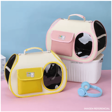 BOLSO TRANSPORTADOR PARA MASCOTAS KAWAII MULTICOLOR - 2