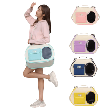 BOLSO TRANSPORTADOR PARA MASCOTAS KAWAII MULTICOLOR - 3