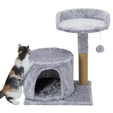 GIMNASIO RASCADOR JUGUETE DE GATO 48 X 38 X 30 CM