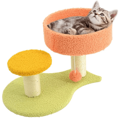 GIMNASIO RASCADOR JUGUETE DE GATO 38 X 26 X 24 CM