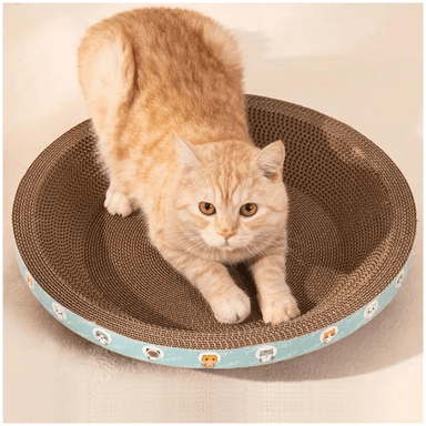 RASCADOR REDONDO PARA GATOS 40 X 40 CM - 3